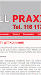 Mobile Screenshot of notfallpraxis-backnang.de